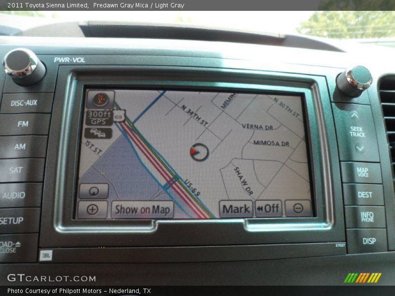 Predawn Gray Mica / Light Gray 2011 Toyota Sienna Limited