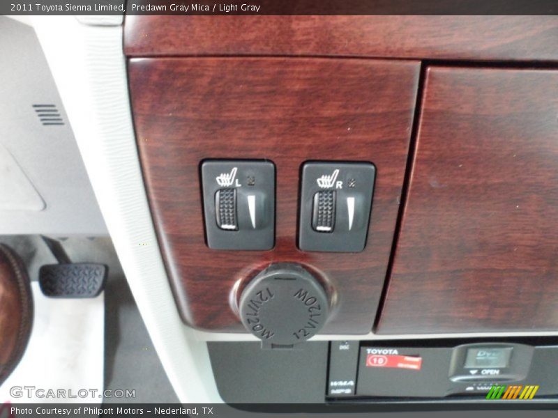 Predawn Gray Mica / Light Gray 2011 Toyota Sienna Limited