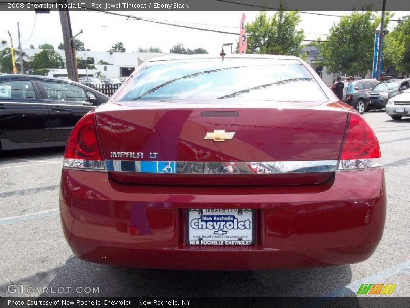 Red Jewel Tintcoat / Ebony Black 2008 Chevrolet Impala LT