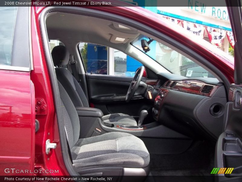Red Jewel Tintcoat / Ebony Black 2008 Chevrolet Impala LT