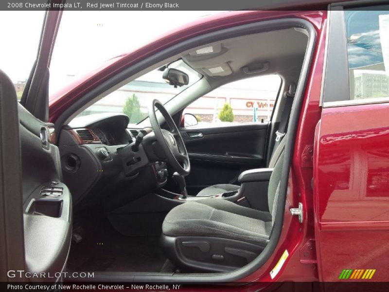 Red Jewel Tintcoat / Ebony Black 2008 Chevrolet Impala LT