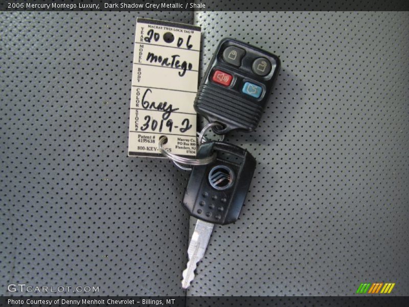 Keys of 2006 Montego Luxury