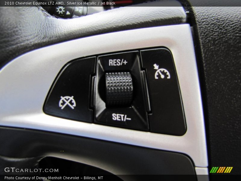 Controls of 2010 Equinox LTZ AWD