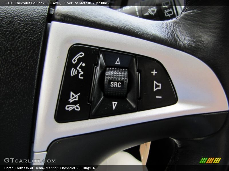 Controls of 2010 Equinox LTZ AWD