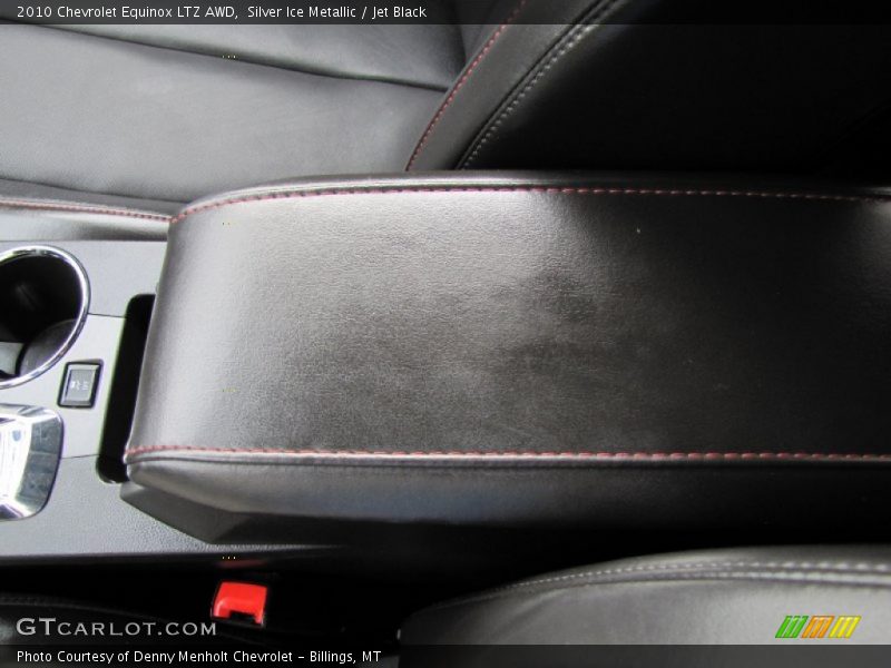 Silver Ice Metallic / Jet Black 2010 Chevrolet Equinox LTZ AWD