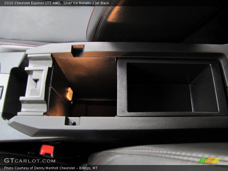 Silver Ice Metallic / Jet Black 2010 Chevrolet Equinox LTZ AWD