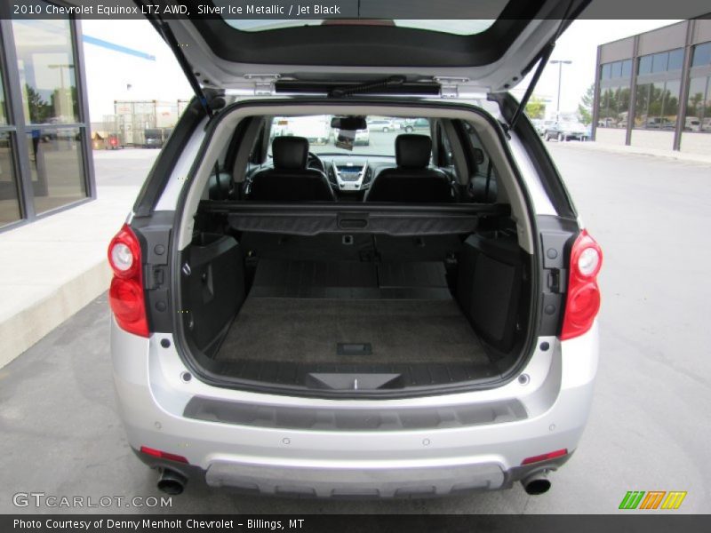 Silver Ice Metallic / Jet Black 2010 Chevrolet Equinox LTZ AWD