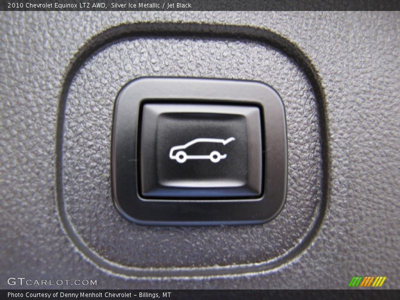 Silver Ice Metallic / Jet Black 2010 Chevrolet Equinox LTZ AWD