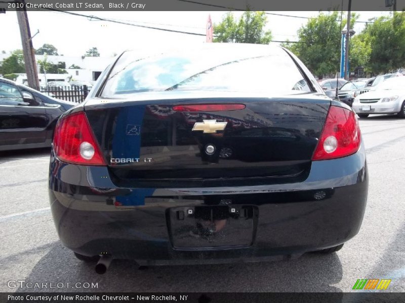 Black / Gray 2010 Chevrolet Cobalt LT Sedan