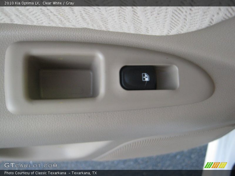 Clear White / Gray 2010 Kia Optima LX
