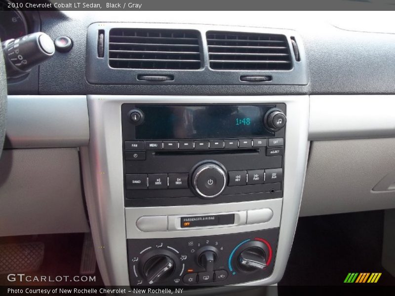 Black / Gray 2010 Chevrolet Cobalt LT Sedan