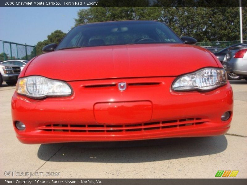 Torch Red / Ebony 2000 Chevrolet Monte Carlo SS