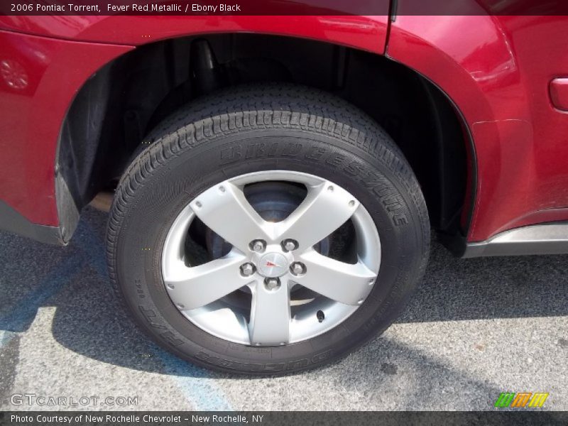 Fever Red Metallic / Ebony Black 2006 Pontiac Torrent