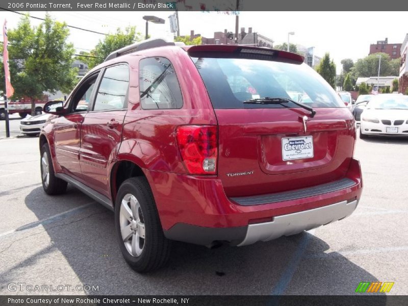 Fever Red Metallic / Ebony Black 2006 Pontiac Torrent