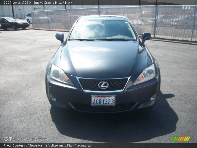 Smoky Granite Mica / Black 2007 Lexus IS 250