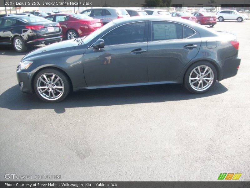 Smoky Granite Mica / Black 2007 Lexus IS 250