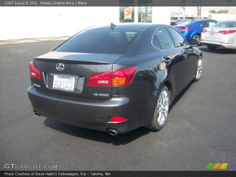 Smoky Granite Mica / Black 2007 Lexus IS 250