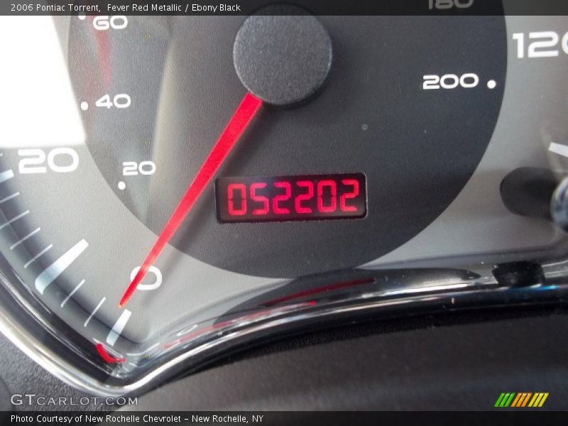 Fever Red Metallic / Ebony Black 2006 Pontiac Torrent
