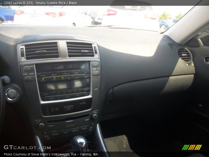 Smoky Granite Mica / Black 2007 Lexus IS 250