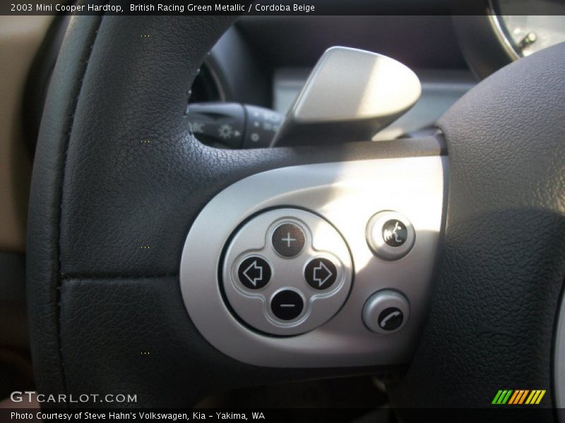 British Racing Green Metallic / Cordoba Beige 2003 Mini Cooper Hardtop
