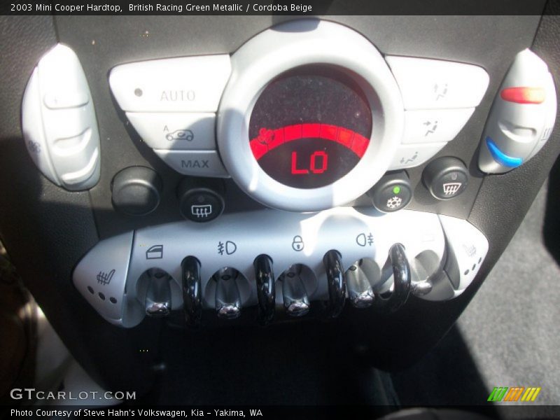 British Racing Green Metallic / Cordoba Beige 2003 Mini Cooper Hardtop
