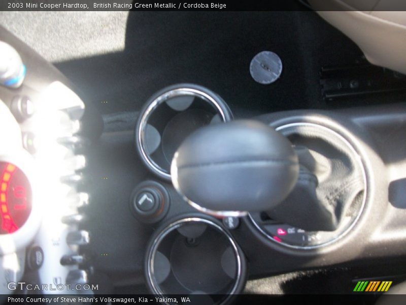 British Racing Green Metallic / Cordoba Beige 2003 Mini Cooper Hardtop