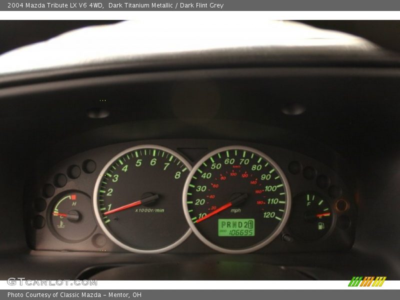  2004 Tribute LX V6 4WD LX V6 4WD Gauges