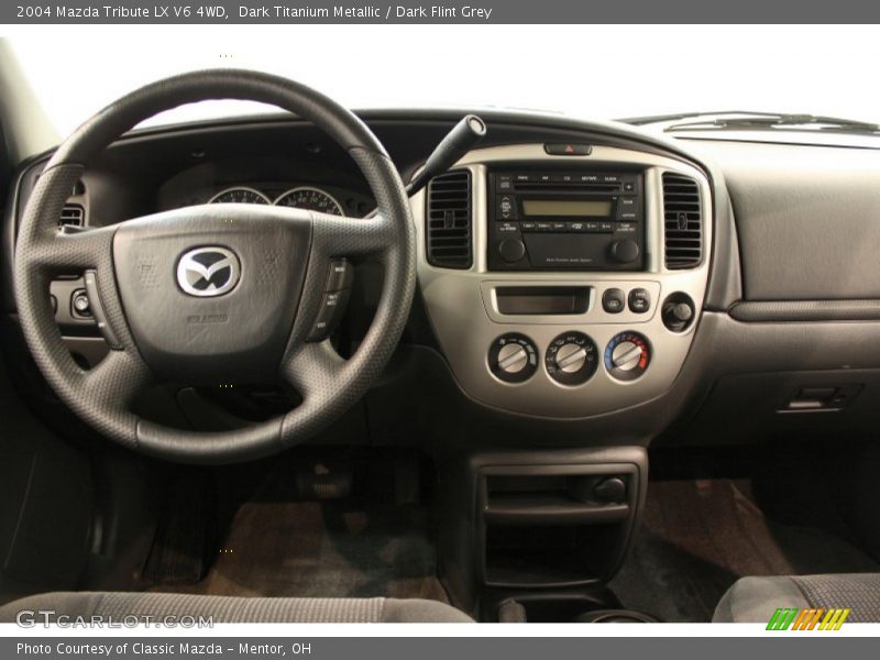 Dark Titanium Metallic / Dark Flint Grey 2004 Mazda Tribute LX V6 4WD