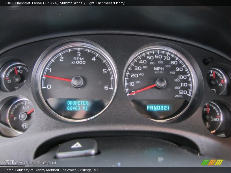  2007 Tahoe LTZ 4x4 LTZ 4x4 Gauges