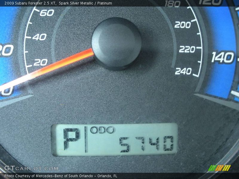Spark Silver Metallic / Platinum 2009 Subaru Forester 2.5 XT