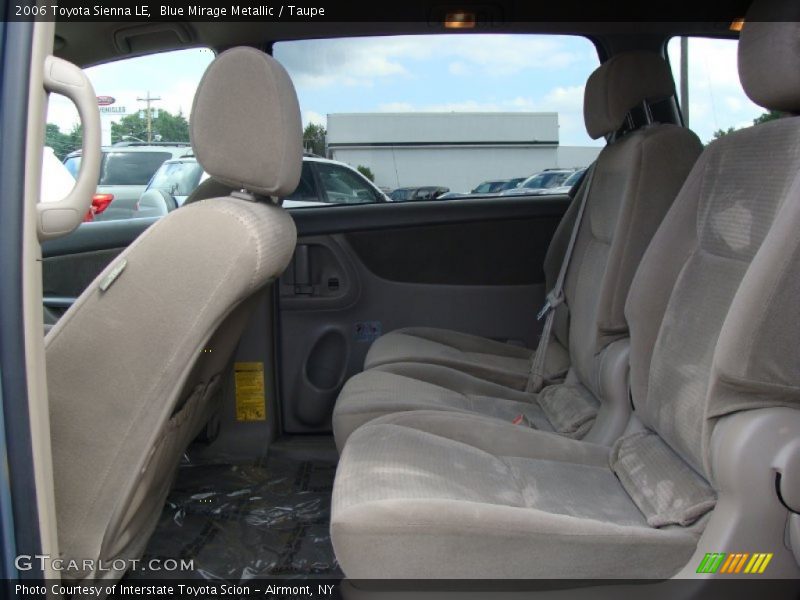 Blue Mirage Metallic / Taupe 2006 Toyota Sienna LE