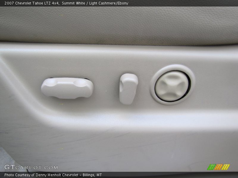 Summit White / Light Cashmere/Ebony 2007 Chevrolet Tahoe LTZ 4x4
