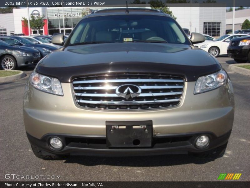 Golden Sand Metallic / Willow 2003 Infiniti FX 35 AWD
