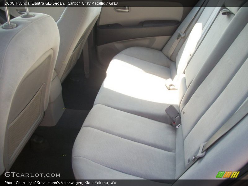 Carbon Gray Metallic / Gray 2008 Hyundai Elantra GLS Sedan