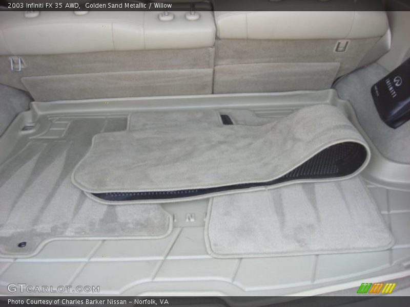Golden Sand Metallic / Willow 2003 Infiniti FX 35 AWD