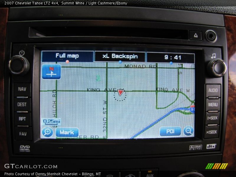 Navigation of 2007 Tahoe LTZ 4x4