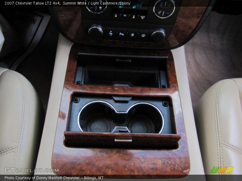 Summit White / Light Cashmere/Ebony 2007 Chevrolet Tahoe LTZ 4x4
