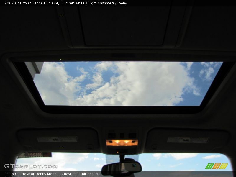 Summit White / Light Cashmere/Ebony 2007 Chevrolet Tahoe LTZ 4x4