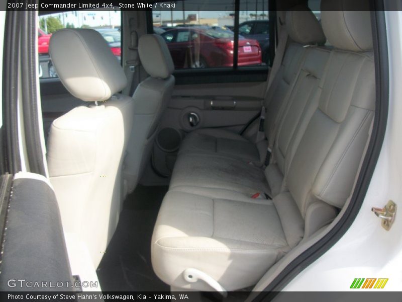 Stone White / Khaki 2007 Jeep Commander Limited 4x4