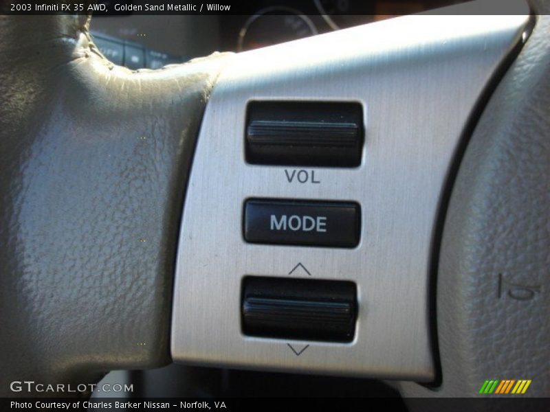 Golden Sand Metallic / Willow 2003 Infiniti FX 35 AWD