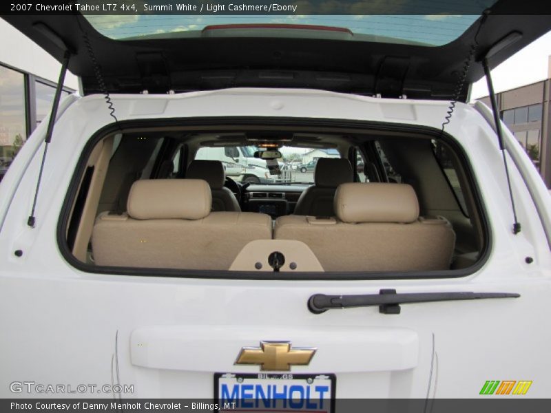 Summit White / Light Cashmere/Ebony 2007 Chevrolet Tahoe LTZ 4x4