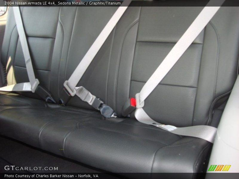 Sedona Metallic / Graphite/Titanium 2004 Nissan Armada LE 4x4