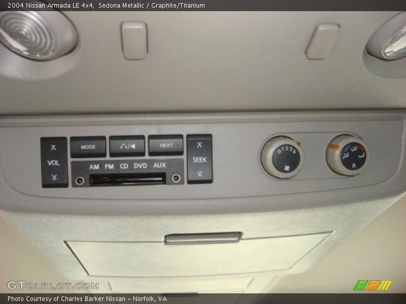 Sedona Metallic / Graphite/Titanium 2004 Nissan Armada LE 4x4