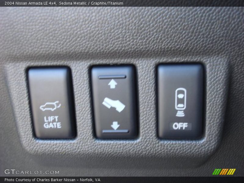 Sedona Metallic / Graphite/Titanium 2004 Nissan Armada LE 4x4