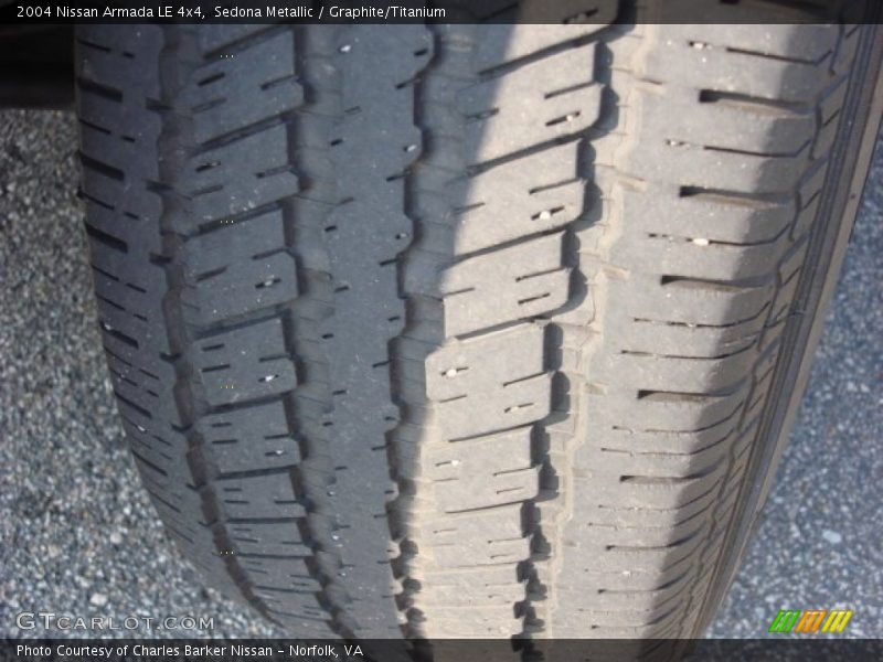 Sedona Metallic / Graphite/Titanium 2004 Nissan Armada LE 4x4