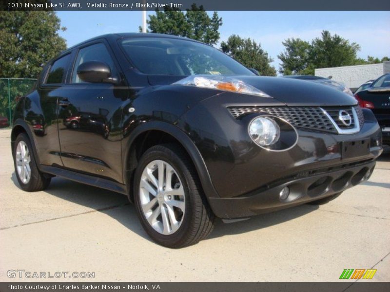 Metallic Bronze / Black/Silver Trim 2011 Nissan Juke SL AWD