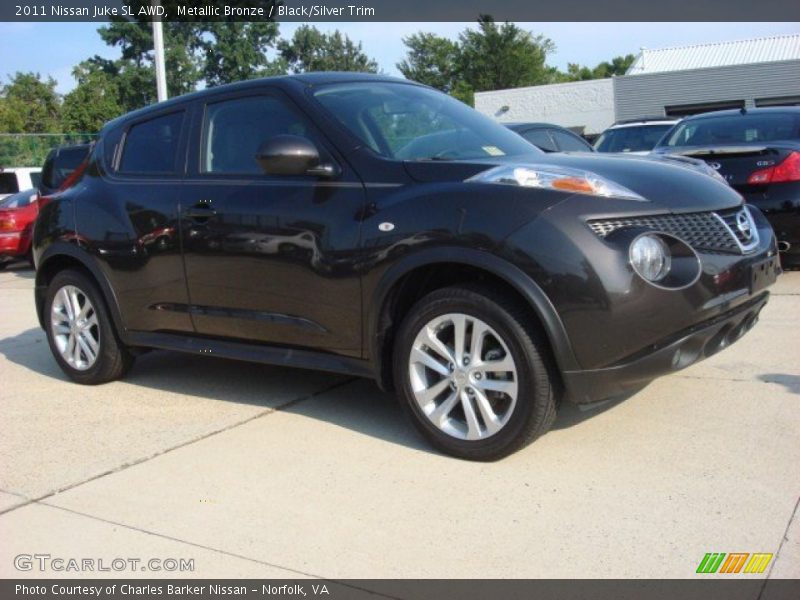Metallic Bronze / Black/Silver Trim 2011 Nissan Juke SL AWD