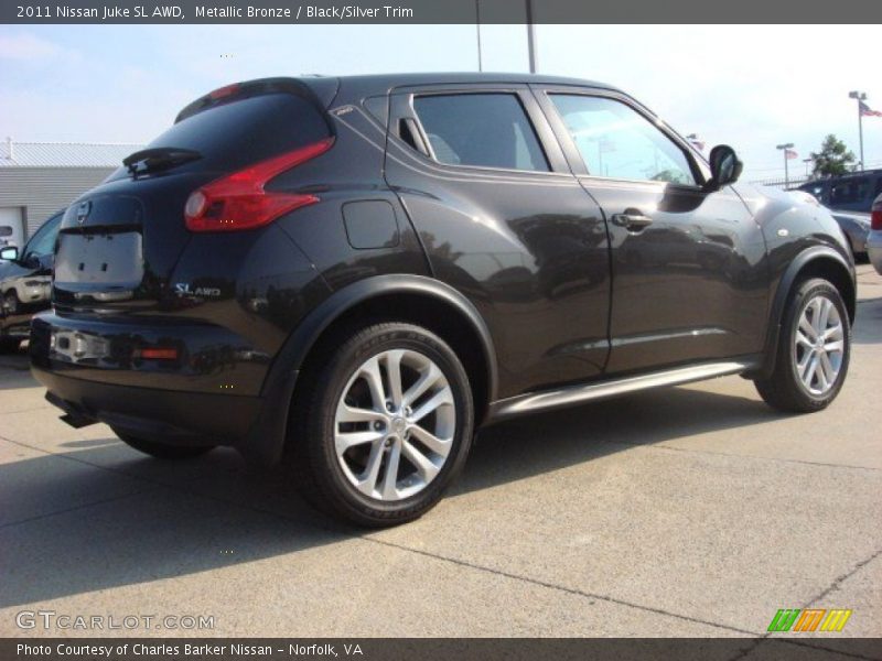 Metallic Bronze / Black/Silver Trim 2011 Nissan Juke SL AWD