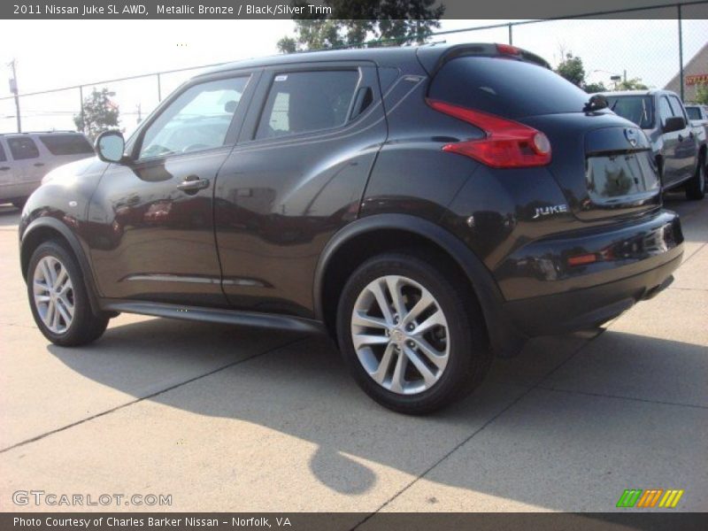 Metallic Bronze / Black/Silver Trim 2011 Nissan Juke SL AWD