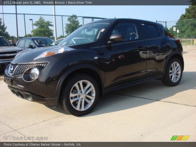 Metallic Bronze / Black/Silver Trim 2011 Nissan Juke SL AWD